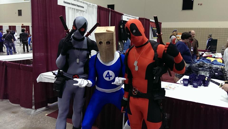 Crazy dudes @ Kansas City Planet Comicon 2014