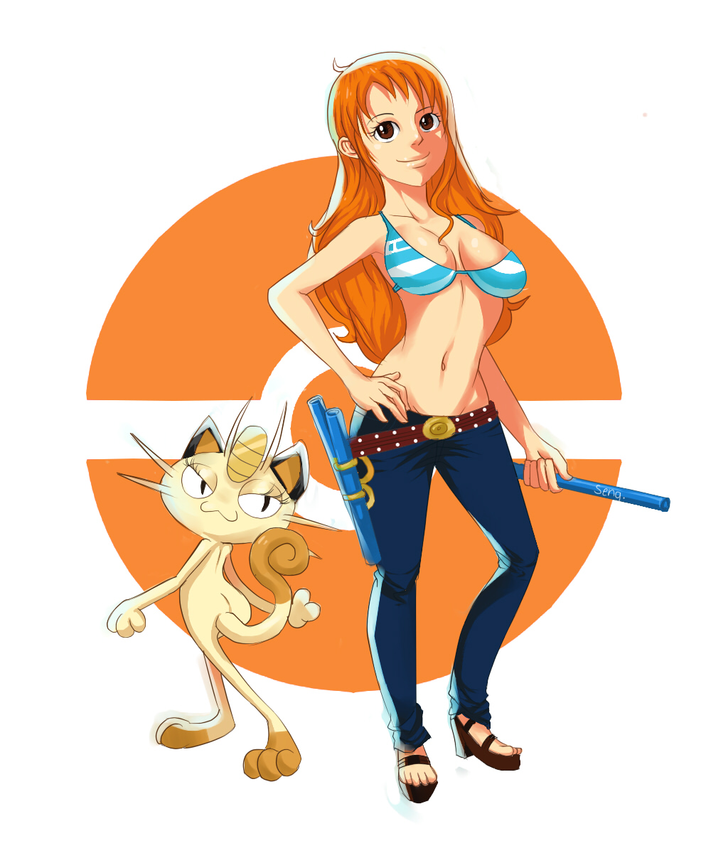 Project PokeCross-Over: ++Nami/Meowth++