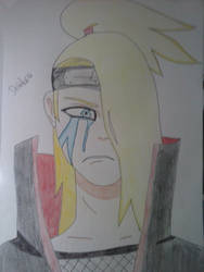 Deidara is crying