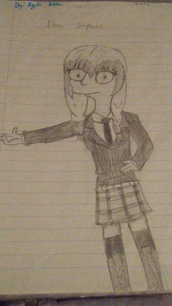 Blue simpsons by Voobhugo on DeviantArt