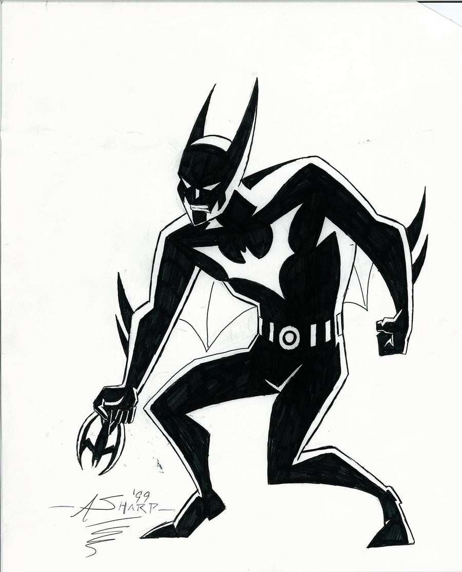 BATMAN BEYOND ANIMATED STYLE