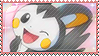 Cute Emolga stamp