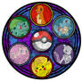 Pokemon Stained Glass!