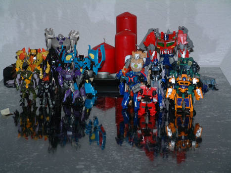 Mine Transformers Prime collection.