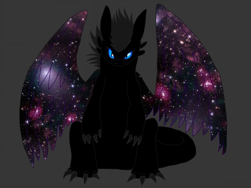 Mega's Night Fury form