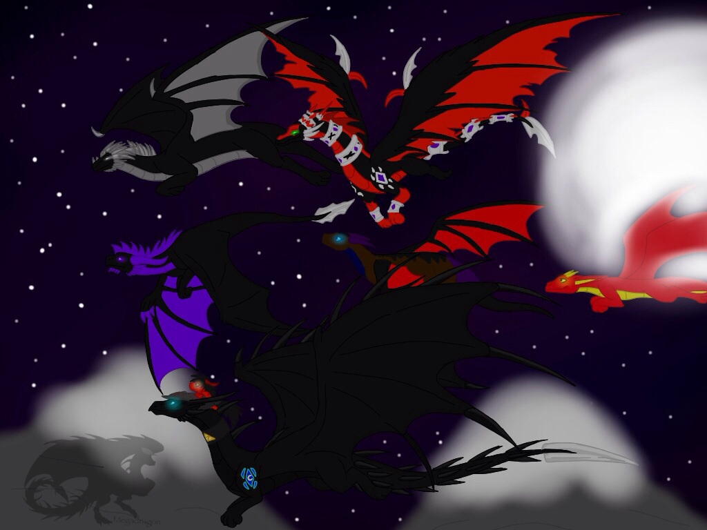 Mega's Flight of Dragons