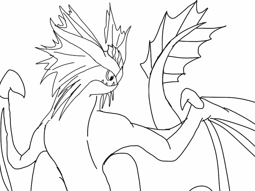 HTTYD-Stormcutter lineart 2