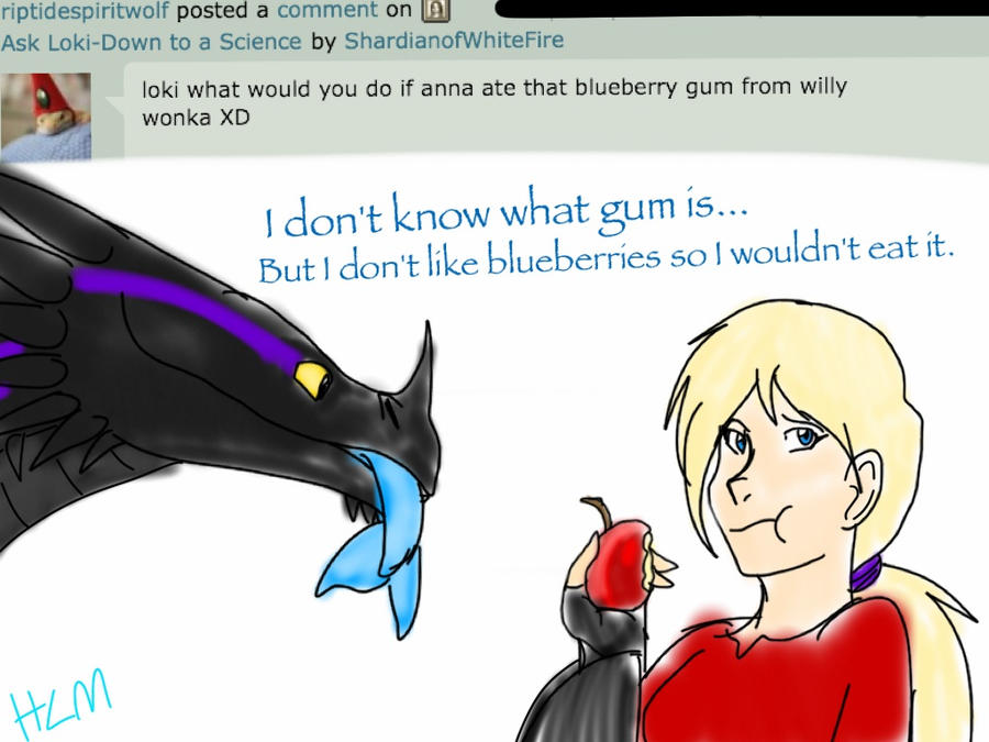 Ask Loki-Not a Fan of Blueberries