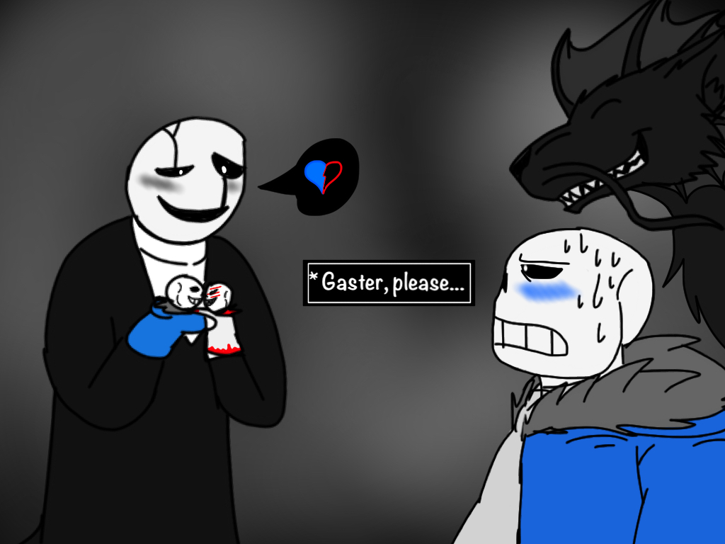 Undertale AU: p2-Gaster Ships It