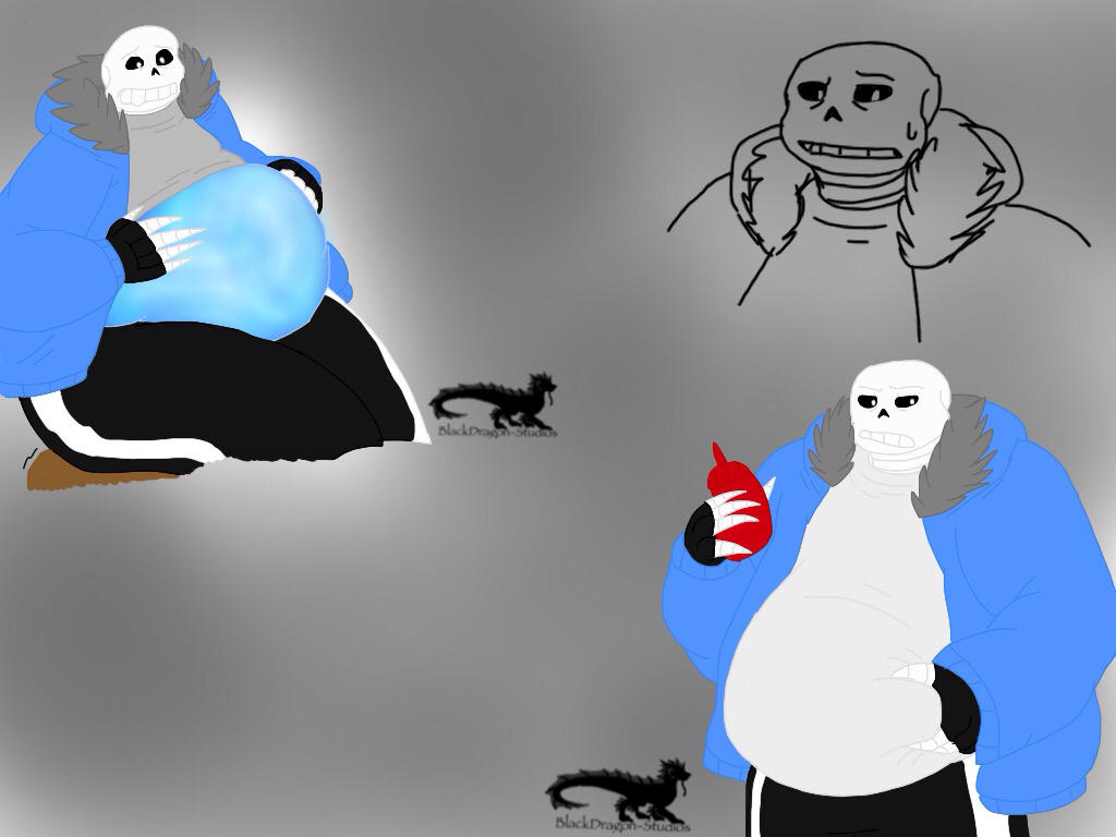 Undertale Chubby Sans Sketches colored By BlackDragon Studios On undertale-chubby-sans-sketches-colored-by-blackdragon-studios-on