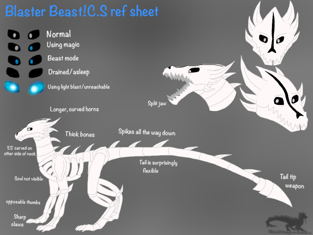 Reference Sheet Blaster Beast C S By Blackdragon Studios On Deviantart Reference Sheet Blaster Beast C S By Blackdragon Studios On Deviantart