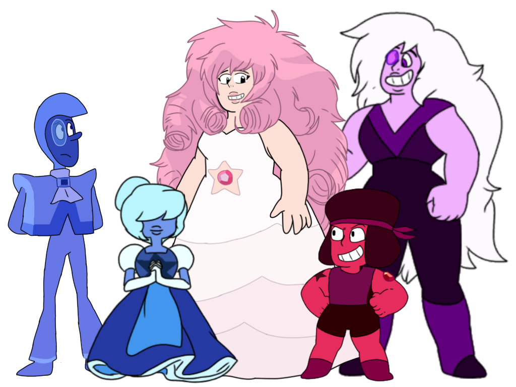 Steven Universe AU: The New Crystal Gems by BlackDragon-Studios on DeviantA...