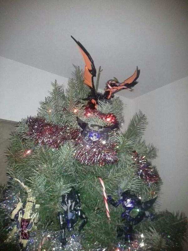 Predaking Tree topper by CrazyCon28 on DeviantArt