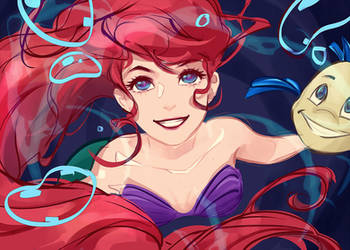 Sketch - The little mermaid