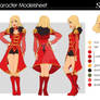 Modelsheet : Scarlett