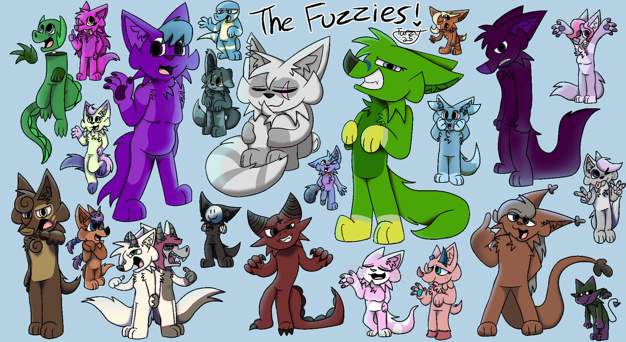 Almost All Of My Furry OCs By TarzyD On DeviantArt almost-all-of-my-furry-ocs-by-tarzyd-on-deviantart