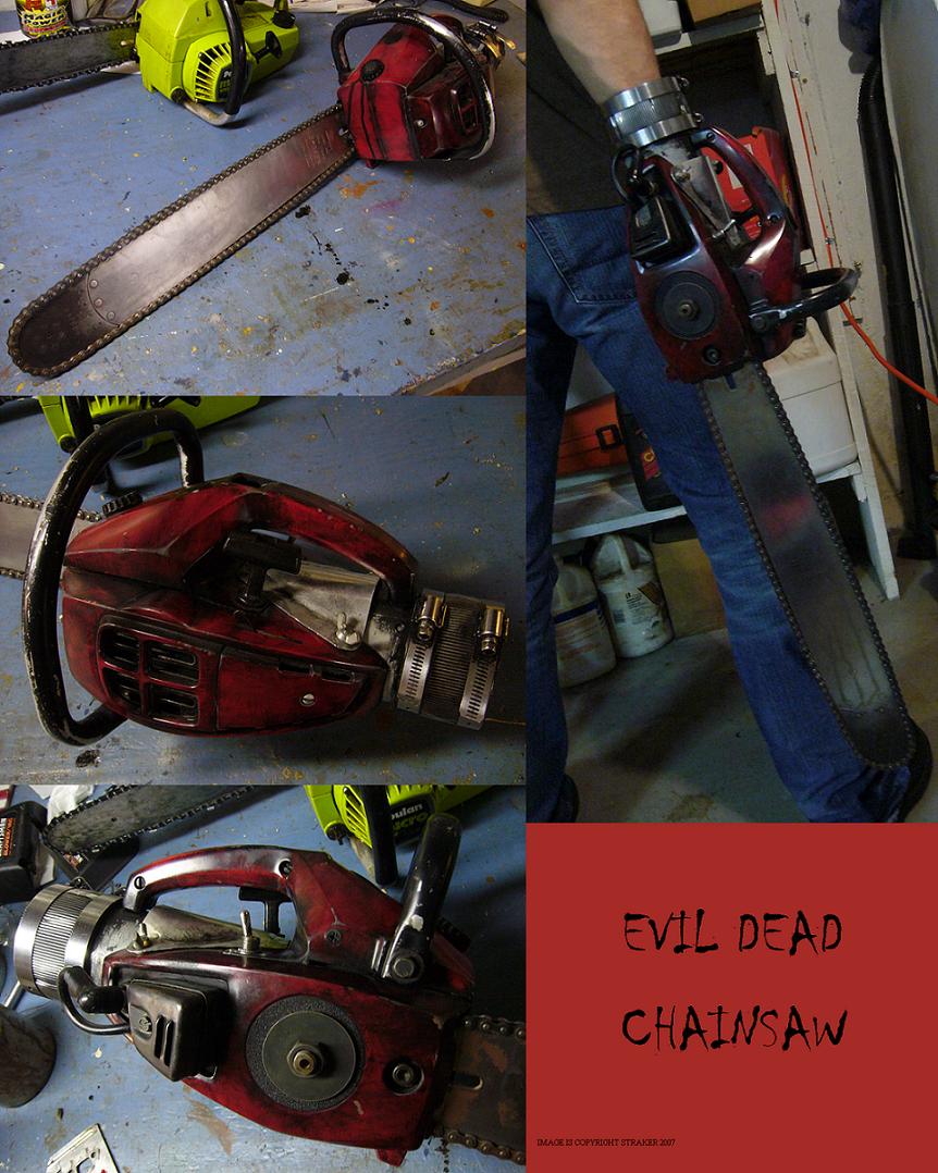 Evil Dead Chainsaw Prop