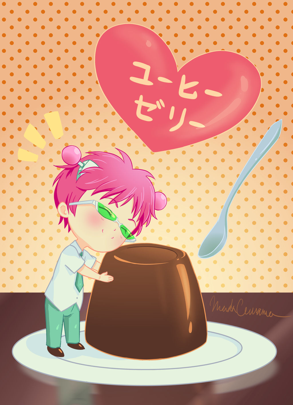 Saiki X Coffee Jelly By Maidacervania On Deviantart Saiki X Coffee Jelly By Maidacervania On Deviantart