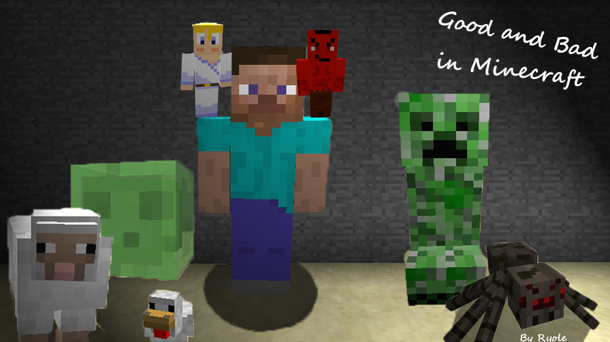 Good Nd Bad In Minecraft By Ryoled On Deviantart Good Nd Bad In Minecraft By Ryoled On Deviantart