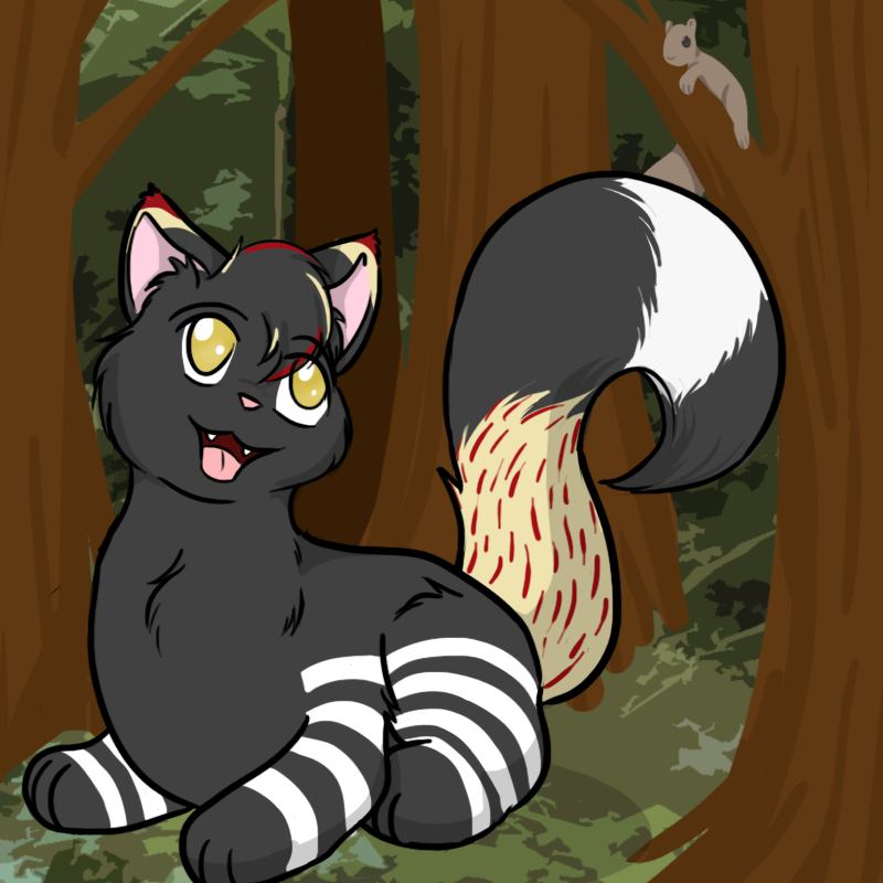 Chibi Cat - For AkwardFairy