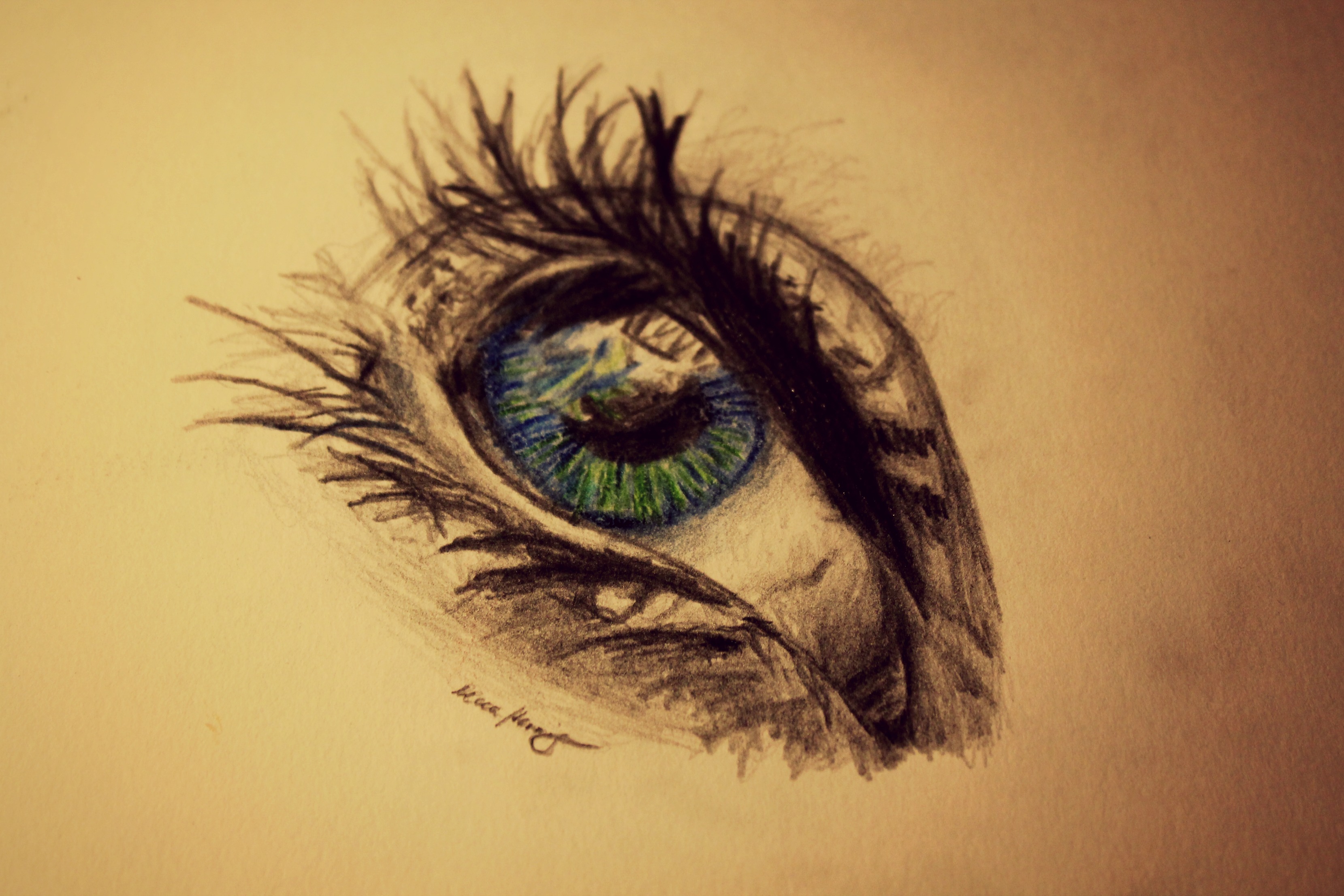 Colored Eye