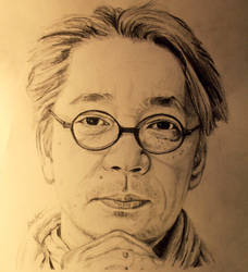 Ryuichi Sakamoto - Pencil Drawing