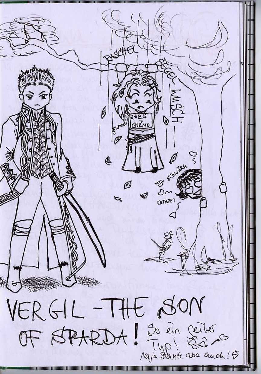 Vergil and his Fan XD