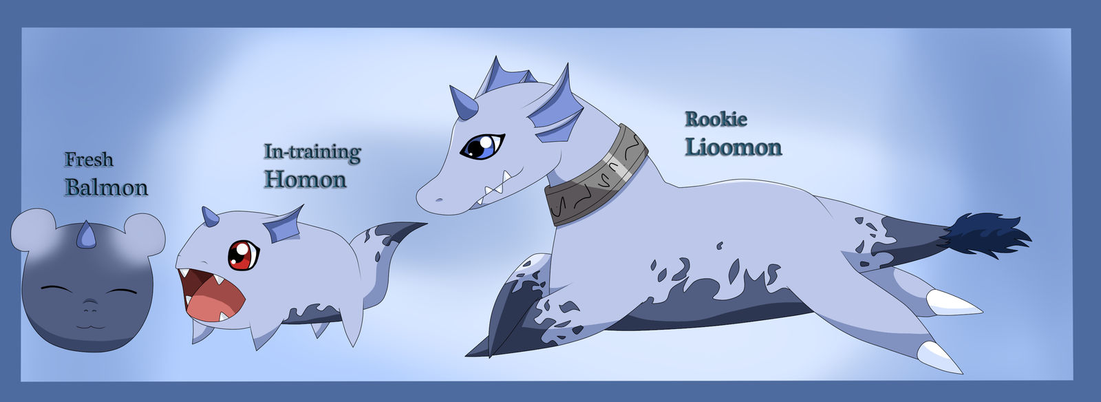 Digimon from Fresh to Rookie! by Lizuka-Hayashi on DeviantArt