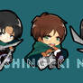 Shingeki no keychains