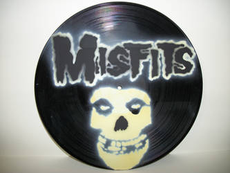 Misfits Glow in the Dark Graffiti Vinyl Wall Art