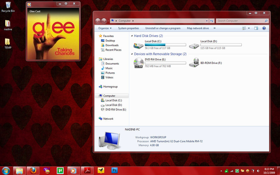 Windows 7 Taskbar Deviantart Windows 7 by barfbite on DeviantArt