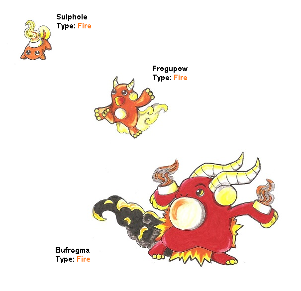 Sulphole, Frogupow and Bufrogma