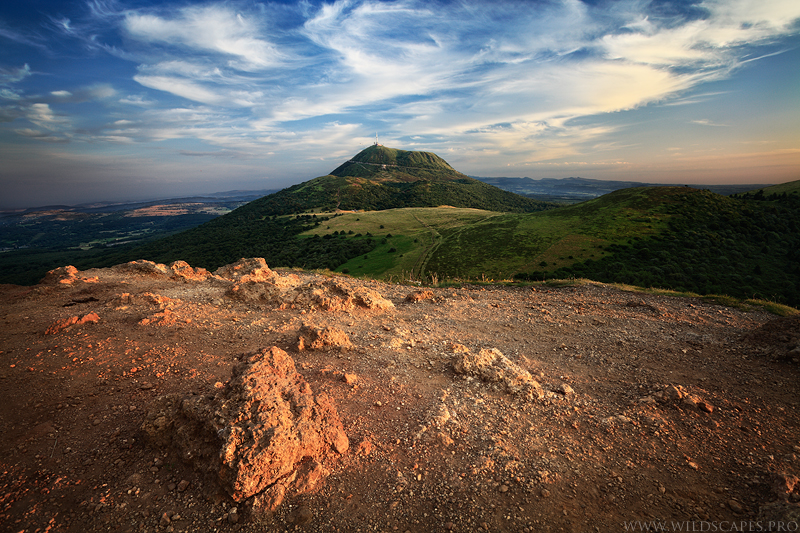 The Puy de Dome, North Face