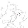 Oops...x3 -Lineart-