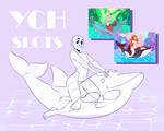 YCH 3 SLOTS [ 3/3 OPEN] by GinaCookies