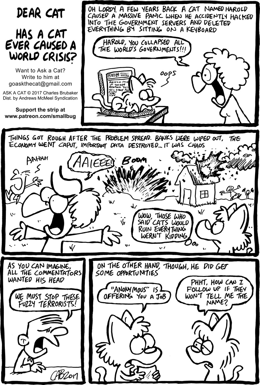 ASK A CAT: World Crisis