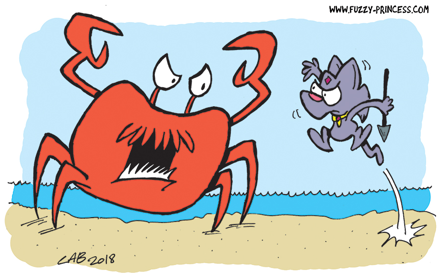 Princess Kat vs. the Giant Crab