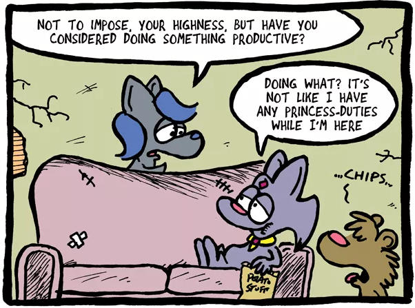 THE FUZZY PRINCESS (3-16-2018)