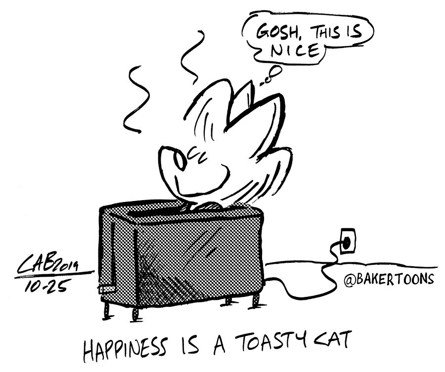 Comictober2019 Day 25: Toasty by bakertoons on DeviantArt