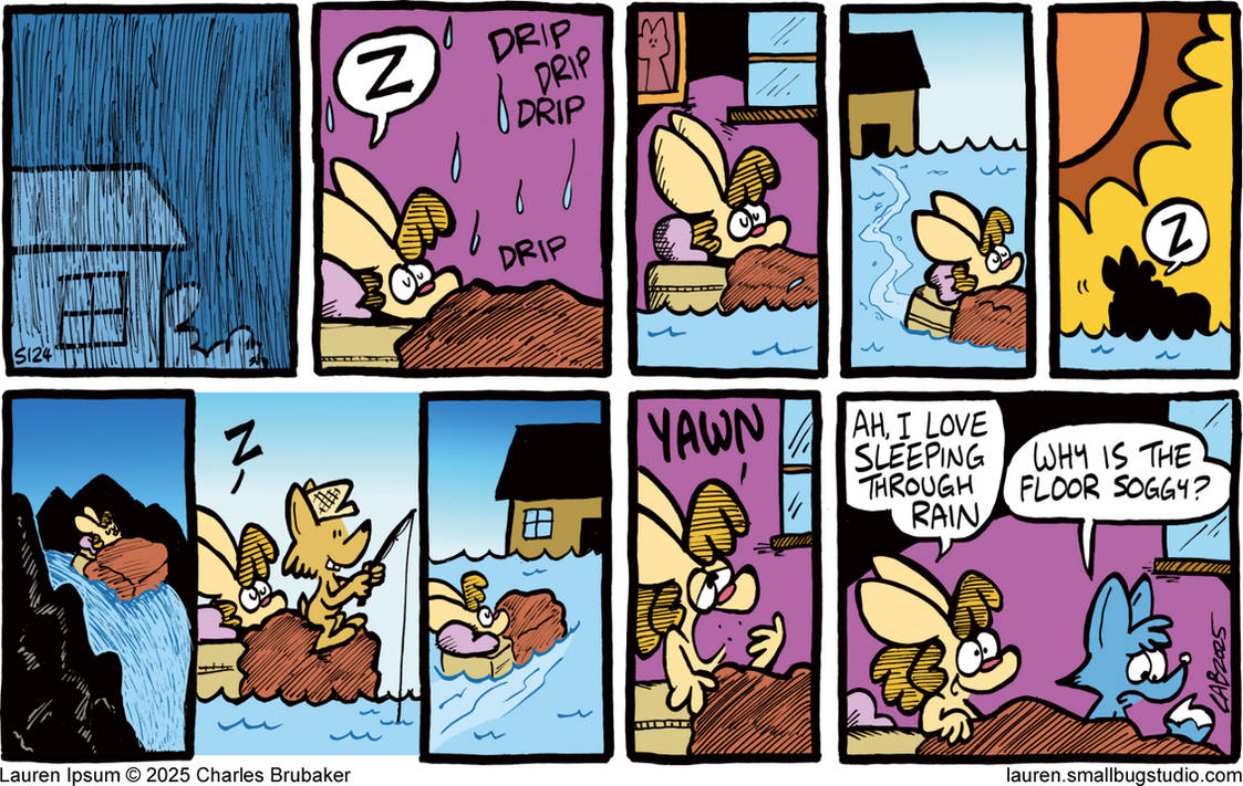 'Lauren Ipsum' Sunday #124 by bakertoons on DeviantArt