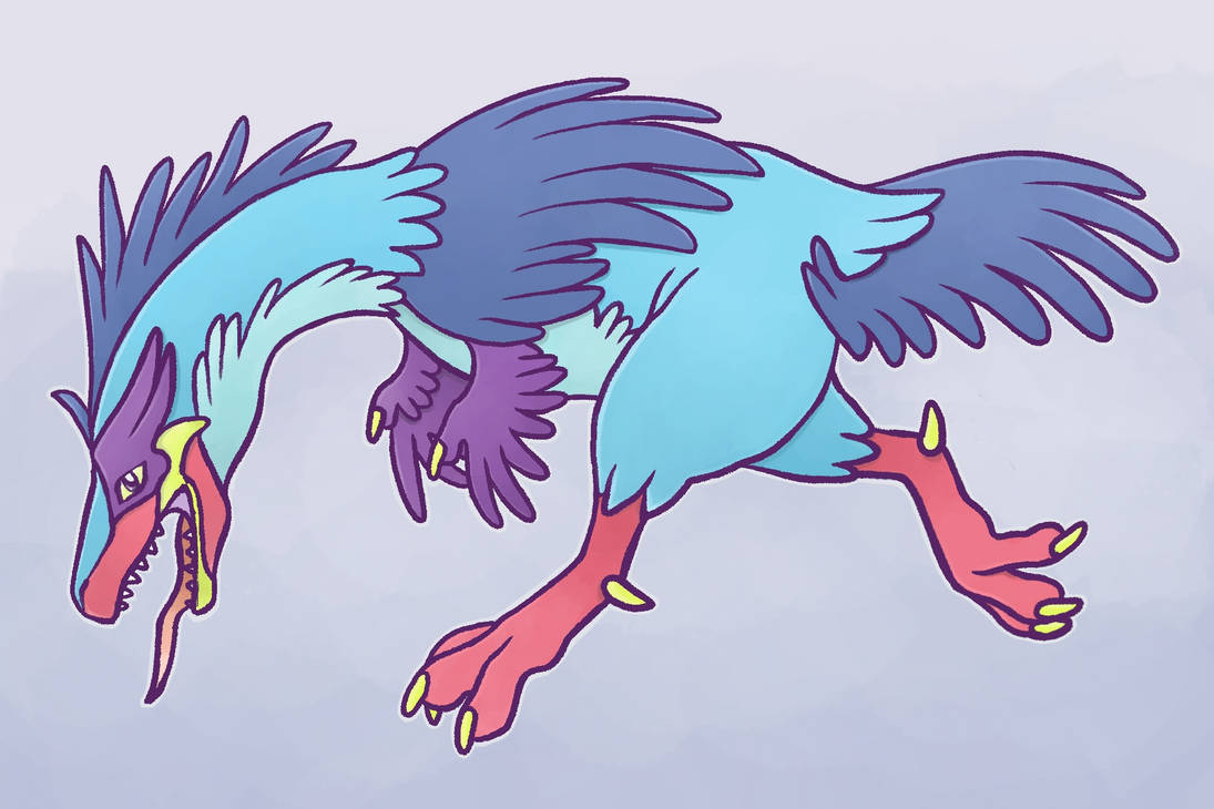 Chicken raptor by vpf on DeviantArt
