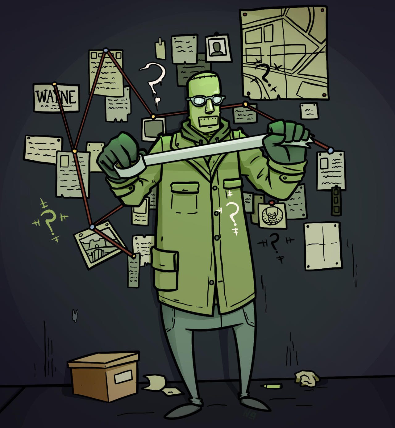 The riddler (The Batman 2022) by Novecento900 on DeviantArt