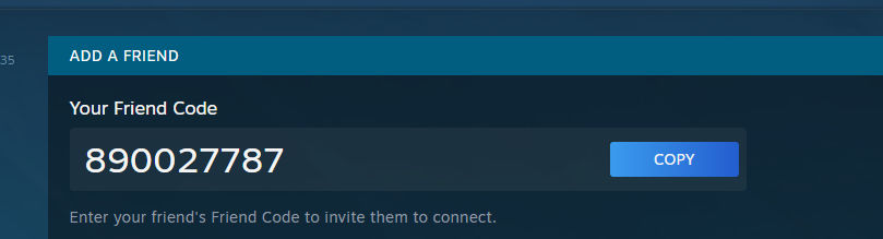 Steam Friend Code by RealClearDiamond on DeviantArt