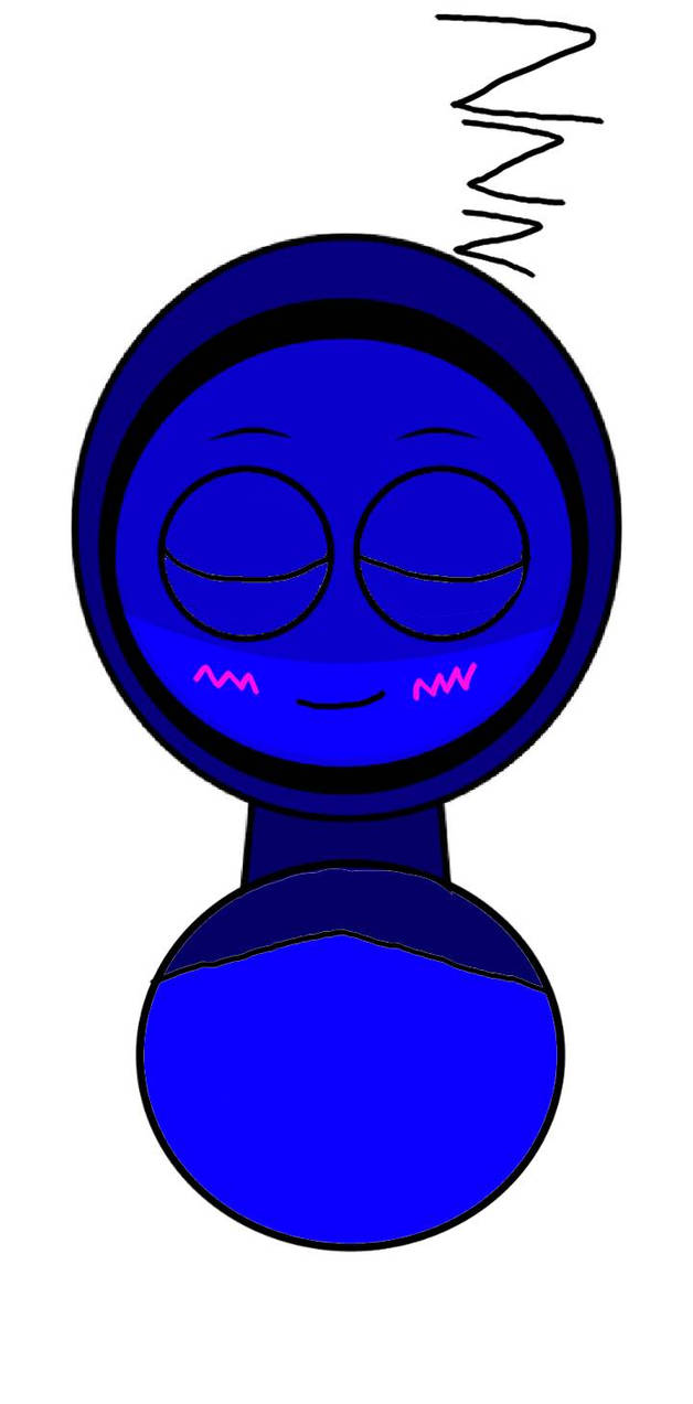 Jevin just sleeping behind inflated by andreschamate on DeviantArt