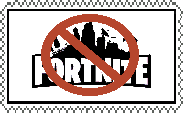 Anti Fortnite stamp