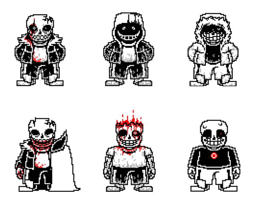 Hate Killer Sans(Mirrored Killerside phase 2)