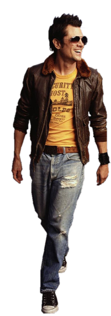Johnny knoxville 2025 leather jacket