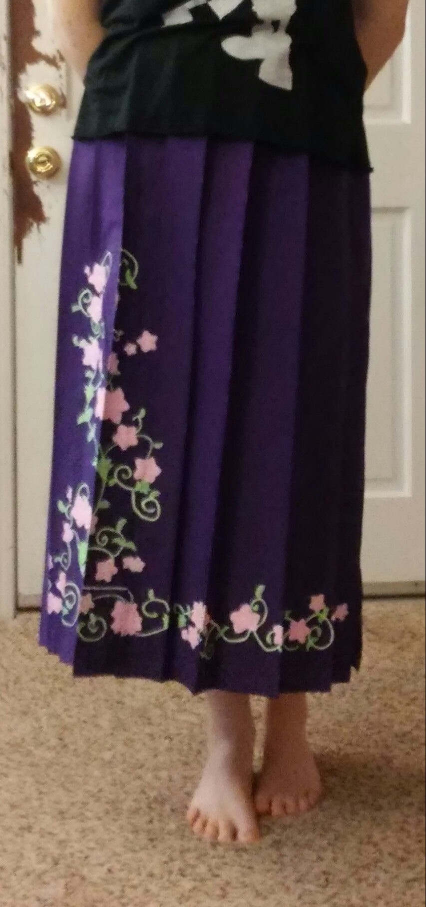 Yuna Cosplay WIP skirt