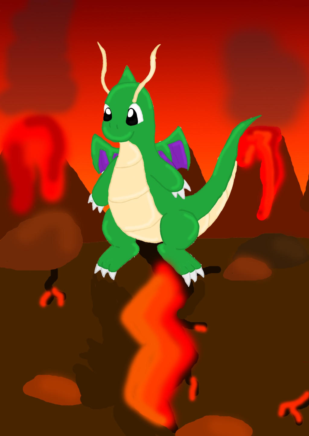 Shiny Dragonite by GaHooleNerd44 on DeviantArt