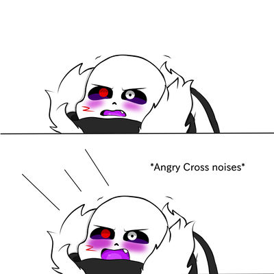 Anger Cross Angry Cross by Legendary-of-milk on DeviantArt